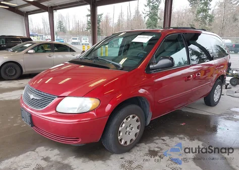 2004 Chrysler Town & Country Lx from USA, damaged, VIN 2C4GP44R54R606190